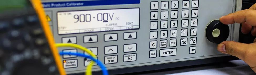 Electrical product calibrator for calibration testing