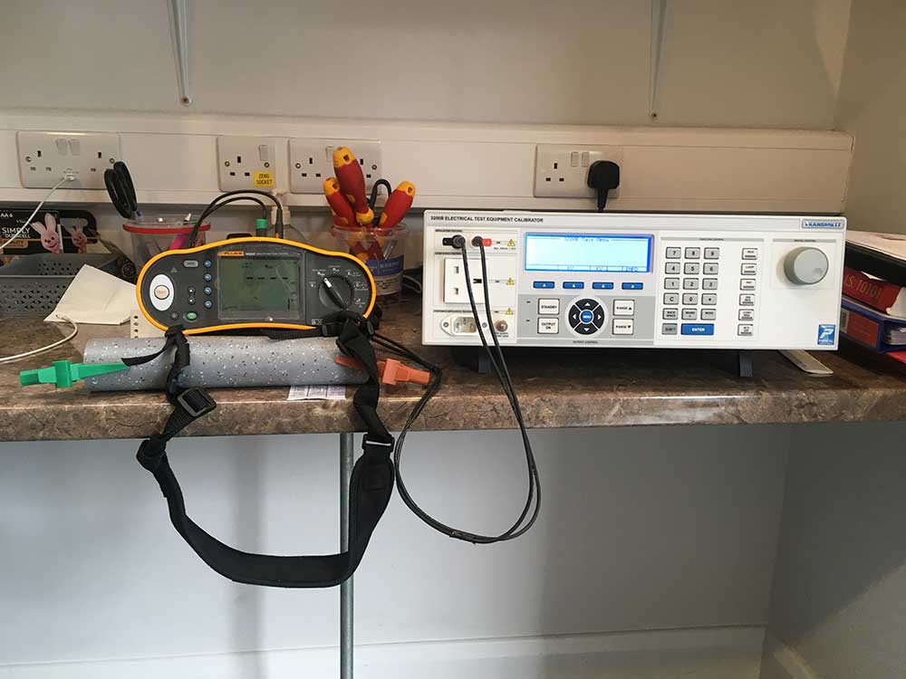 Electrical tester calibration services